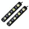 2 PCS 4W 120 LM 6000K DRL Daytime Running Light with 4 SMD-5050 Lamps, DC 12V(White Light)
