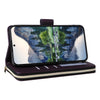 For Samsung Galaxy A15 Nine-card Slots Zipper Wallet Bag Leather Phone Case(Dark Purple)