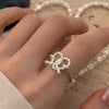 Happy Smiley Face Love Wear Combination Ring, Color: J3664