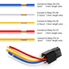 JD2912 80A 12V 5 Pin Car Relay with Wire SPDT Socket Plug