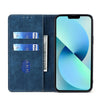 For Asus Zenfone 9 RFID Anti-theft Brush Magnetic Leather Phone Case(Blue)