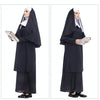 Halloween Costume Women Nun Missionary Cosplay Clothing, Size:M, Bust:100cm, Dress Length:141cm, Shoulder Width:39cm