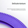Non-slip Wear-resistant Fire Pattern Silicone Car Steering Wheel Cover, Size: 36-42cm(Army Green)