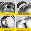 Single Layer 26cm Stainless Steel Thickened Soup Pot Small Stew Pot Induction Gas Stove Universal Pots