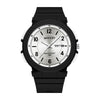 SANDA 6097 TPU Strap Dual Calendar Waterproof Electronic Watch(Black White)