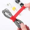 20pcs Nylon Fixed Packing Tying Strap Data Cable Storage Bundle, Model: 12 x 150mm Red