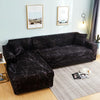 Fabric High Elastic All Inclusive Lazy Sofa Cover, Size: 1 Person(Blackstone)