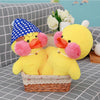 Hyaluronic Acid Duck Cartoon Small Yellow Duck Plush Duck Toy Kids Toy, Size:35*10*10cm