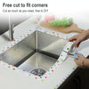 Kitchen Beauty Stitching Stickers Waterproof Mildew Proof Moisture Proof High Temperature Sticker(Simple Without Pattern)