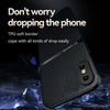 For iPhone XR Litchi Leather Magnetic Full Coverage Shockproof Phone Case(Black)