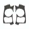 Car Carbon Fiber Steering Wheel Button Decorative Sticker for Lexus IS250 NX200 200t 300h 13-, Left Drive B Style