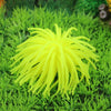Large Yellow Artificial Sea Urchin Ornament, 13cm - Aquarium Safe