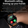 TK22 1.39 inch IP67 Waterproof Silicone Band Smart Watch Supports ECG / Non-invasive Blood Sugar(Blue)