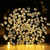200 LEDs Outdoor Waterproof Christmas Festival Decoration Solar Lamp String, Length: 22m(Warm White)