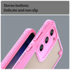 For Samsung Galaxy S23 5G Armor Glaze PC Hybrid TPU Phone Case(Pink)