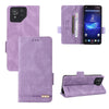 For ASUS Zenfone 8 / 8 Pro Magnetic Clasp Leather Phone Case(Purple)