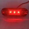 5 PCS MK-327 Car / Truck 3LEDs Side Marker Indicator Light Tail Light (Red Light)