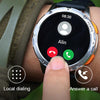 LEMFO AK59 1.43 inch AMLOED Round Screen Steel Strap Smart Watch(Black)