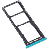 For Infinix S5 X652 SIM Card Tray + SIM Card Tray + Micro SD Card Tray (Green)