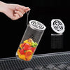 Upgrade Flip-Top Lid BBQ Cage Stainless Steel Rolling Grilling Basket, Spec: Small
