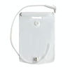 10L Outdoor Camping Portable Folding PVC Bath Water Bag(White)