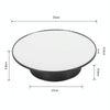 25cm USB Power Rotating Display Stand Video Shooting Props Turntable(Golden Mirror)