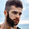 3 PCS Beard Styling Template Stencil Men Comb All-In-One Beard Shaping Tool(Black)