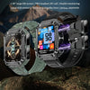OVISEN T93 1.96 inch IPS Screen 2 in 1 Bluetooth Headset Smart Watch, Supports Blood Oxygen Monitoring/Bluetooth Music(Silver)