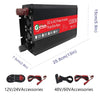 Gurxun 12000W High Power Household Car Sine Wave Inverter, Specification: 12V To 110V