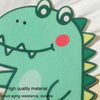 4pcs Bathroom Toilet Deodorant Stickers Felt Cute Cartoon Aromatherapy Decorative Wall Stickers, Size: 22x18cm(Dinosaur)