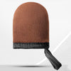 Anointing Gloves Quickly Rub Body Lotion Tool Apply Sunscreen Essential Oil Flocking Massage Gloves, Style: Small Brown