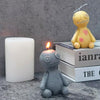 Halloween DIY Horror Doll Scented Candle Silicone Mold(WS-59)