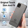 For Samsung Galaxy A22 4G Twill Fabric Leather Skin Back Phone Case(Gray)