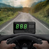 C60 GPS HUD 3" Head-Up Display Speedometer (Black)