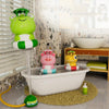 Animal Rotating Sprinkler Flying Children Water Toys, Style: Pig + 2 Joints + 5m Tube