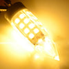 G9 4W 300LM Candle Corn Light Bulb, 44 LED SMD 2835, AC 220-240V(Warm White)