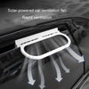 USB Plug-In Car Window Exhaust Fan Car Air Circulation Cooling Ventilation Fan, Color: Solar White