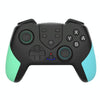 T23 Wireless Bluetooth Game Handle With Vibration And Wake Up Macro Programming Function Handle For Nintendo Switch PRO(Blue Green)