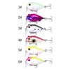 4 PCS HENGJIA CB051 4cm / 5.2g Small Fat Lure Bait(6)