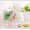 12 PCS Creative Plastic Small Candy Box Transparent Lampshade Mini Food Play Tray Shaped Candy Box Toy(Gold)