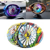 Car Vent Fan Multi-function USB Interface LED Lamp Portable Fan