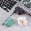 For AirPods 4 Astronaut Pattern TPU Earphones Protective Case(Green)