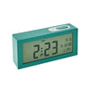 8890H Multifunctional Photosensitive Bedside Small Alarm Clock LCD Screen Digital Clock(Dark Green)