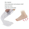 Inverted Magnet Correction Heel Pad, Size: L 40-45 Code(Transparent)