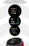 Q88 Smart Watch IP68 Waterproof Men Sports Smartwatch Android Bluetooth Watch Support Heart Rate / Call Reminder / Pedometer / Sleep Monitoring / Tracker(Black Green)