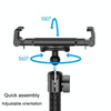 Telescopic Car Phone Mount Extension Arm Double Jointed Swivel Carbon Fiber Bracket Connecting Rod, Model: 217-300mm For 20mm Ball Head