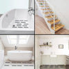 24pcs /Bag Wavy Shaped Gravel Pattern Bathtub Non-Slip Sticker, Specification: 1.3 x 18cm(Black)