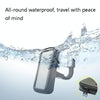 Outdoor Riding Motorcycle Bicycle Waterproof Mobile Phone Bracket,Style: Bicycle 5.5 inch Black