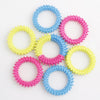 10 PCS Spiked Sensory Decompression Ring Toy Decompression Chain, Random Colour Delivery