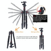 TRIOPO Oubao A-208S Adjustable Portable  Aluminum Alloy Tripod with Ball Head for SLR Camera